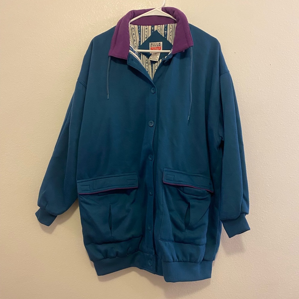 Rock Creek Casuals Blue and Purple Jacket